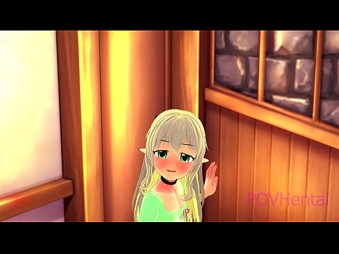 ❤️ (Trap) Elvish mjakazi hukusaidia kunawa uso wako. kwetu ﹏